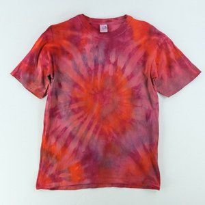 NWOT Single Stitch T-Shirt Blank Hand Tie Dye Brazil Made S/S Hering Sz. M 38'